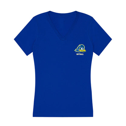 Delaware - NCAA Softball : Veronica Diomede - Women's V-Neck T-Shirt-0