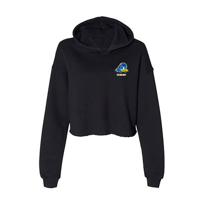Delaware - NCAA Ice Hockey : Bailey Gray - Women's Crop Fleece Hoodie-0
