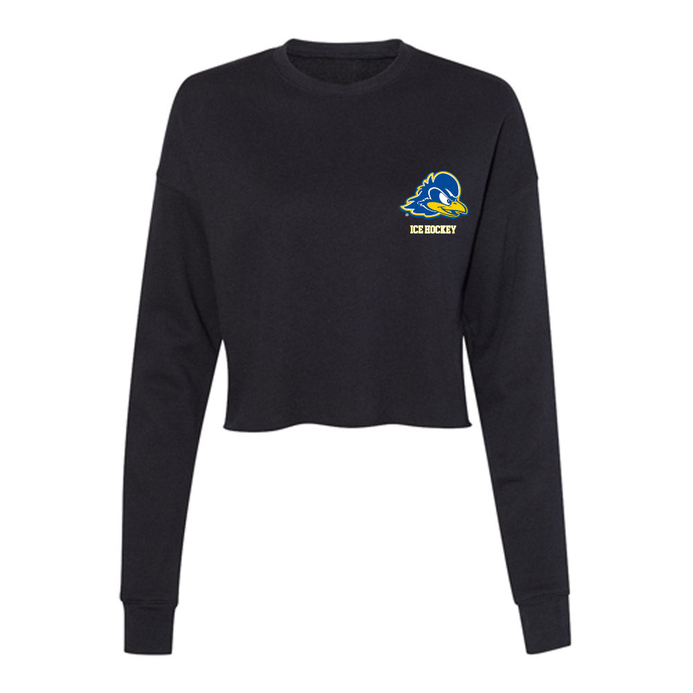Delaware - NCAA Ice Hockey : Sydney Butler - Women's Cropped Crew Fleece-0