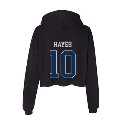FAU - NCAA Football : Omari Hayes - Women's Crop Fleece Hoodie-1