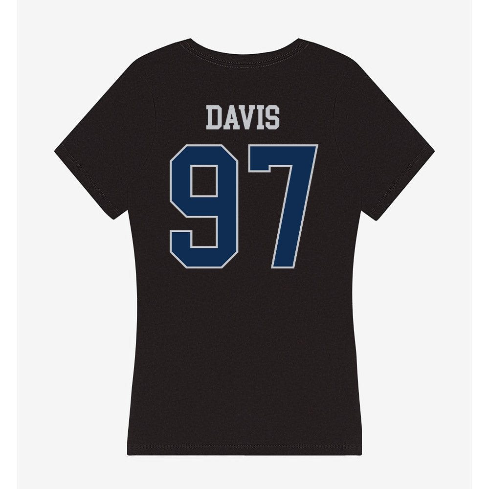 FAU - NCAA Football : Devonta Davis - Women's V-Neck T-Shirt-1