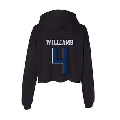 FAU - NCAA Football : Dillion Williams - Women's Crop Fleece Hoodie-1