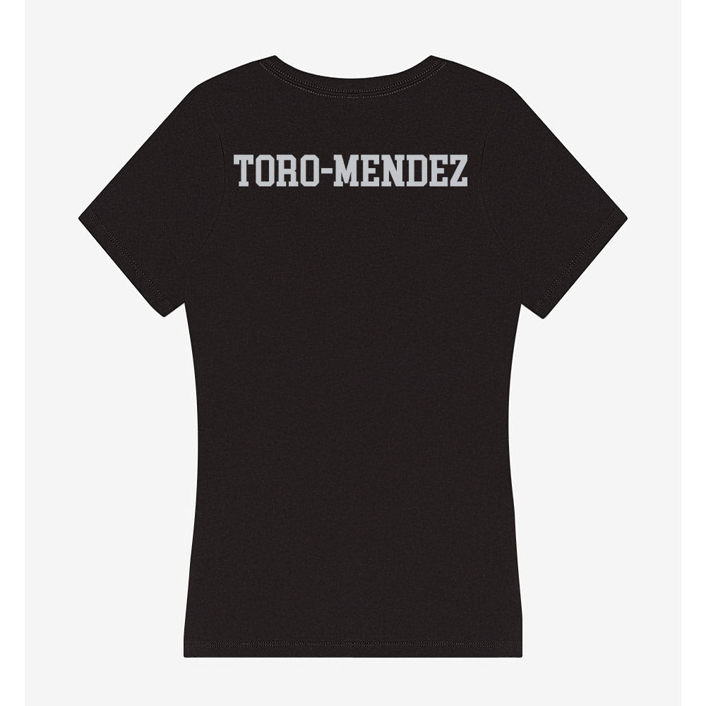 FAU - NCAA Men's Cross Country : Enrique Toro-Mendez - Women's V-Neck T-Shirt-1