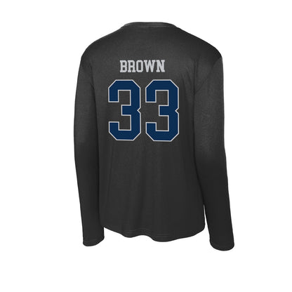 FAU - NCAA Football : Almari Brown - Activewear Long Sleeve T-Shirt-1