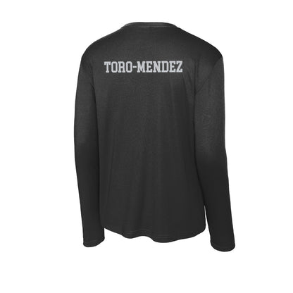 FAU - NCAA Men's Cross Country : Enrique Toro-Mendez - Activewear Long Sleeve T-Shirt-1