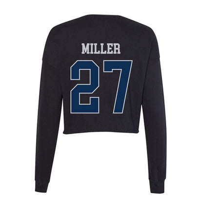 FAU - NCAA Football : Jaheim Miller - Women's Cropped Crew Fleece-1