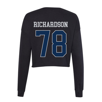 FAU - NCAA Football : Daughtry Richardson - Women's Cropped Crew Fleece-1