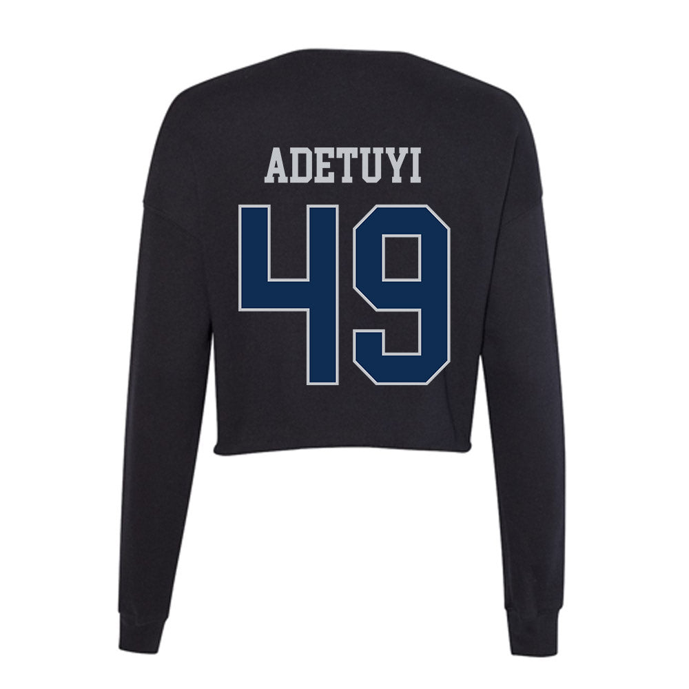 FAU - NCAA Baseball : Adekide Adetuyi - Women's Cropped Crew Fleece-1