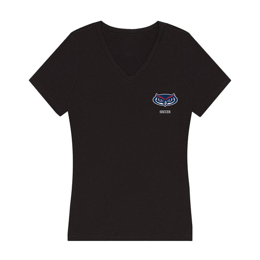 FAU - NCAA Women's Soccer : Leila Etemadi - Women's V-Neck T-Shirt-0