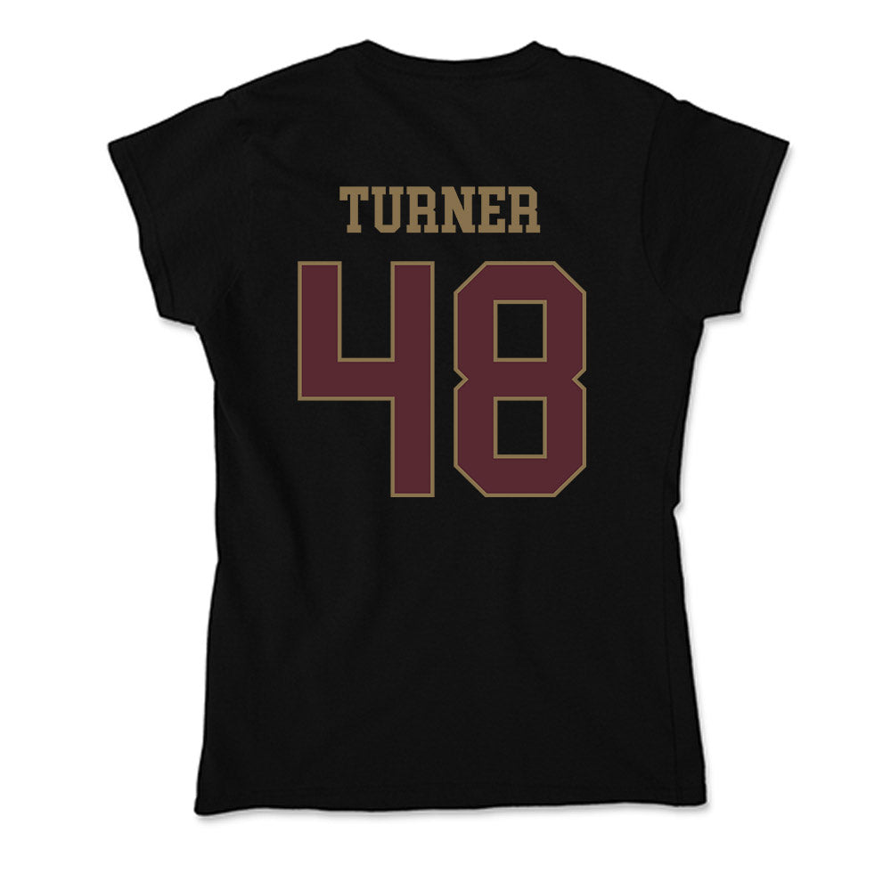 Texas State - NCAA Football : Austin Turner - Soft Style Women’s T-Shirt-1