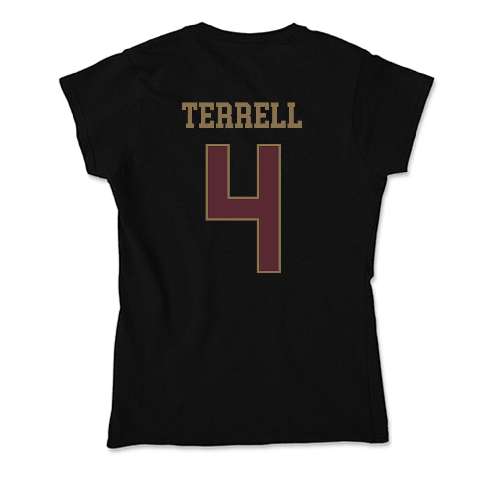 Texas State - NCAA Football : Khamari Terrell - Soft Style Women’s T-Shirt-1