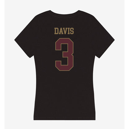 Texas State - NCAA Women's Volleyball : Kaitlyn Davis - Women's V-Neck T-Shirt-1