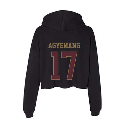 Texas State - NCAA Women's Soccer : Constance Agyemang - Women's Crop Fleece Hoodie-1