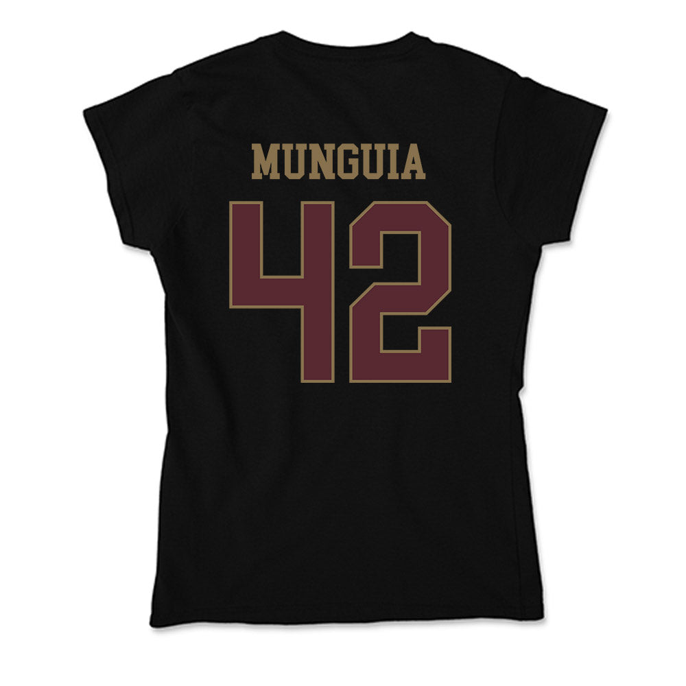 Texas State - NCAA Baseball : Austin Munguia - Soft Style Women’s T-Shirt-1