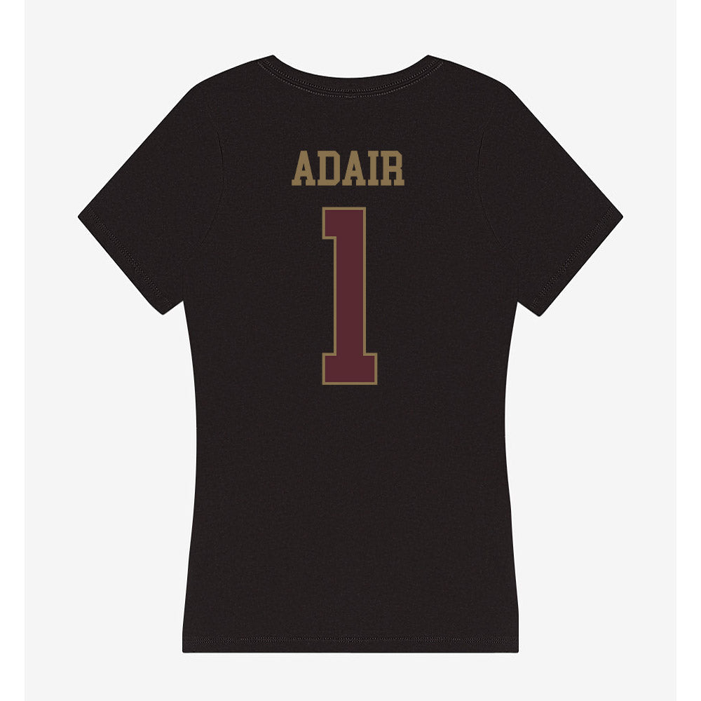 Texas State - NCAA Women's Volleyball : Ally Adair - Women's V-Neck T-Shirt-1
