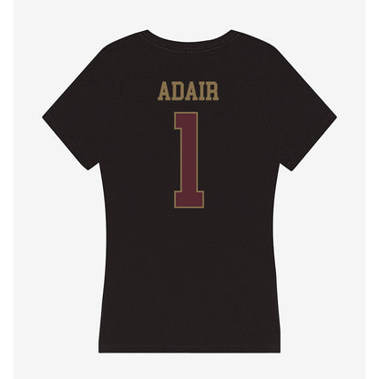 Texas State - NCAA Women's Volleyball : Ally Adair - Women's V-Neck T-Shirt-1