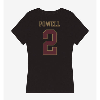 Texas State - NCAA Women's Soccer : Jessy Powell - Women's V-Neck T-Shirt-1