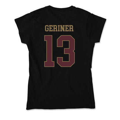Texas State - NCAA Football : Holden Geriner - Soft Style Women’s T-Shirt-1