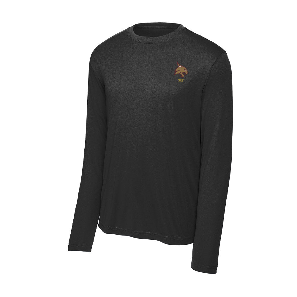 Texas State - NCAA Women's Golf : Grace Quintanilla - Activewear Long Sleeve T-Shirt-0