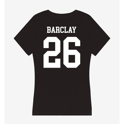 UNC Charlotte - NCAA Men's Soccer : Jemone Barclay - Women's V-Neck T-Shirt-1