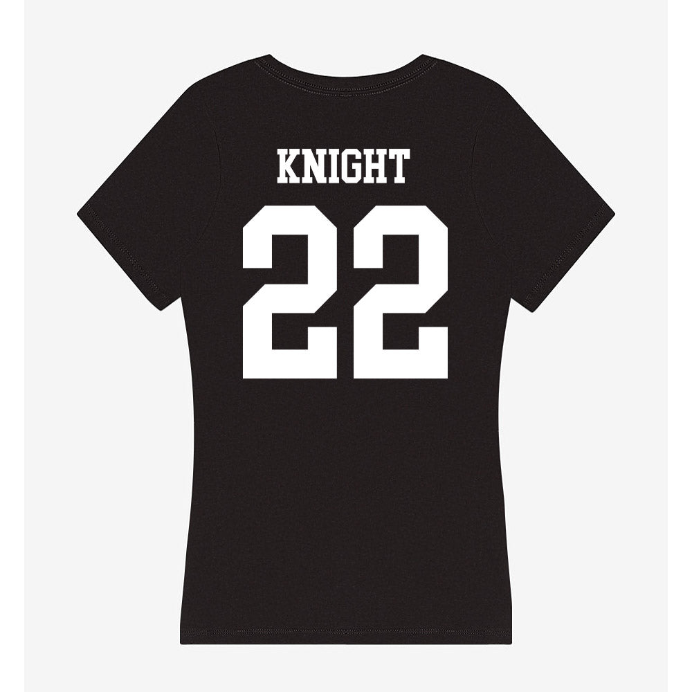 UNC Charlotte - NCAA Softball : Abigail Knight - Women's V-Neck T-Shirt-1