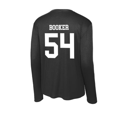 UNC Charlotte - NCAA Football : Adam Booker - Activewear Long Sleeve T-Shirt-1