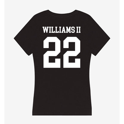 UNC Charlotte - NCAA Football : DeQuinder Williams II - Women's V-Neck T-Shirt-1