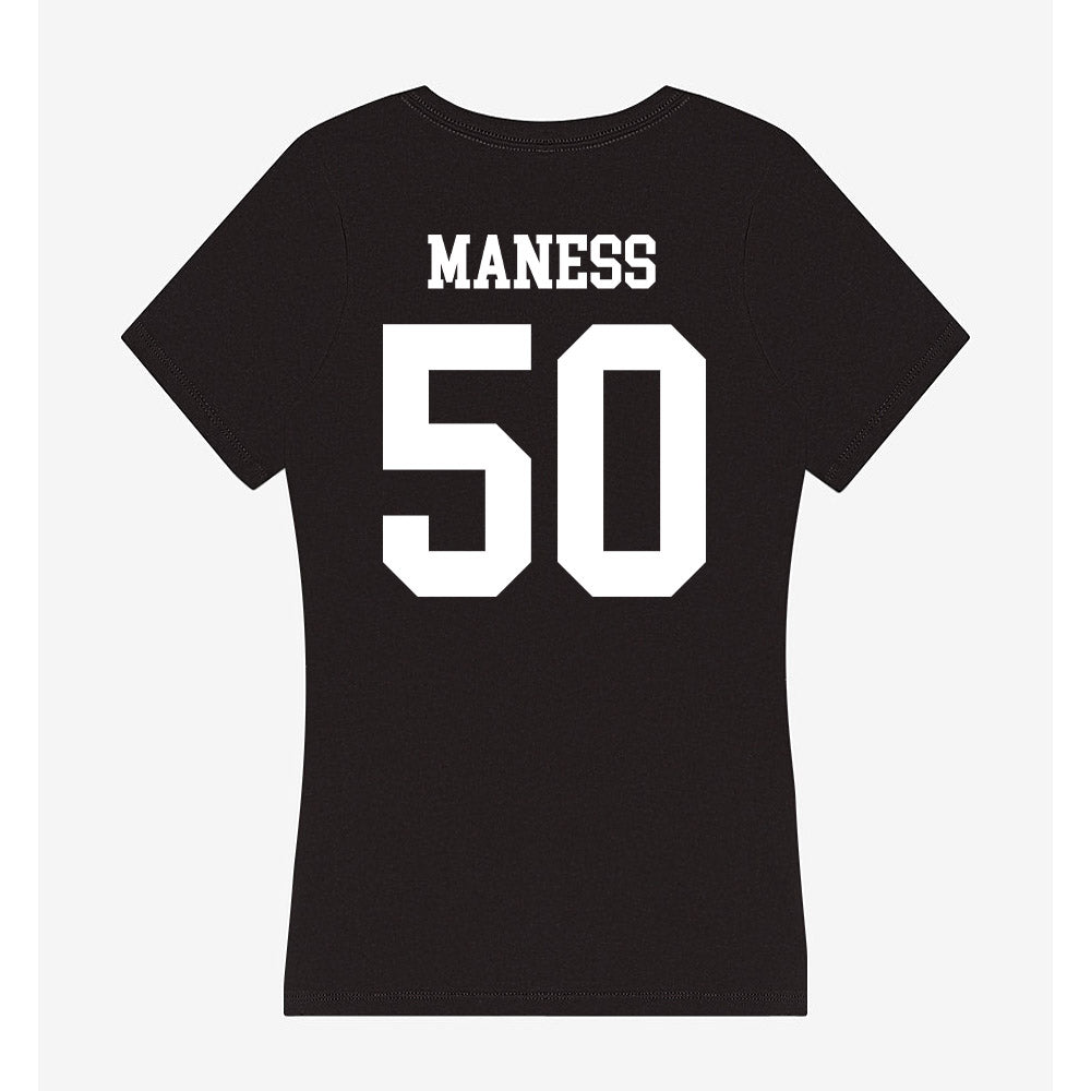 OKBU - NCAA Football : Carter Maness - Women's V-Neck T-Shirt-1