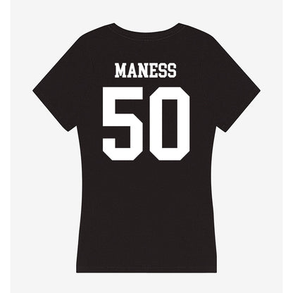 OKBU - NCAA Football : Carter Maness - Women's V-Neck T-Shirt-1