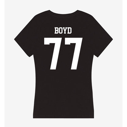 OKBU - NCAA Football : Carter Boyd - Women's V-Neck T-Shirt-1