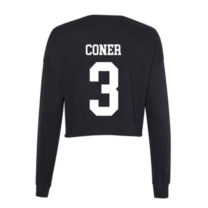 OKBU - NCAA Men's Basketball : Terry Coner - Women's Cropped Crew Fleece-1