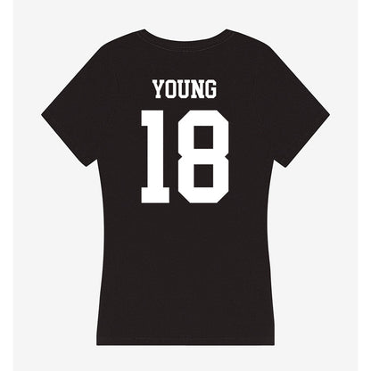 OKBU - NCAA Football : Matthew Young - Women's V-Neck T-Shirt-1