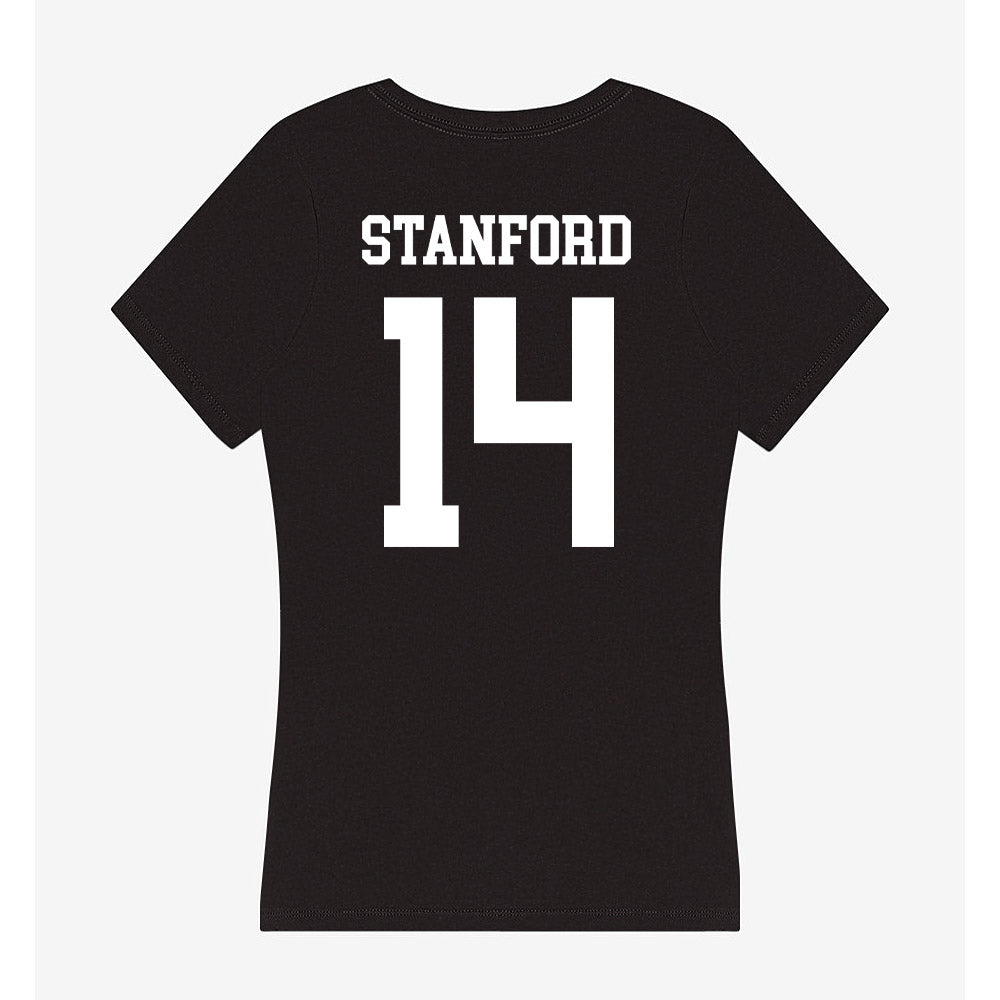 OKBU - NCAA Softball : Hailey Stanford - Women's V-Neck T-Shirt-1