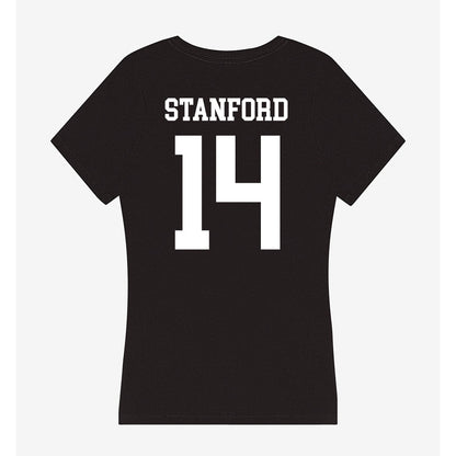 OKBU - NCAA Softball : Hailey Stanford - Women's V-Neck T-Shirt-1