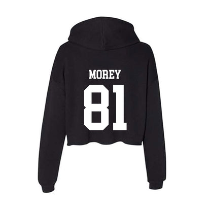 OKBU - NCAA Football : Kaden Morey - Women's Crop Fleece Hoodie-1