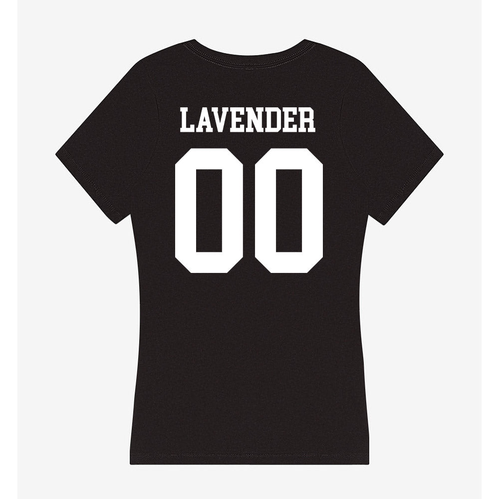 OKBU - NCAA Women's Volleyball : Sydney Lavender - Women's V-Neck T-Shirt-1