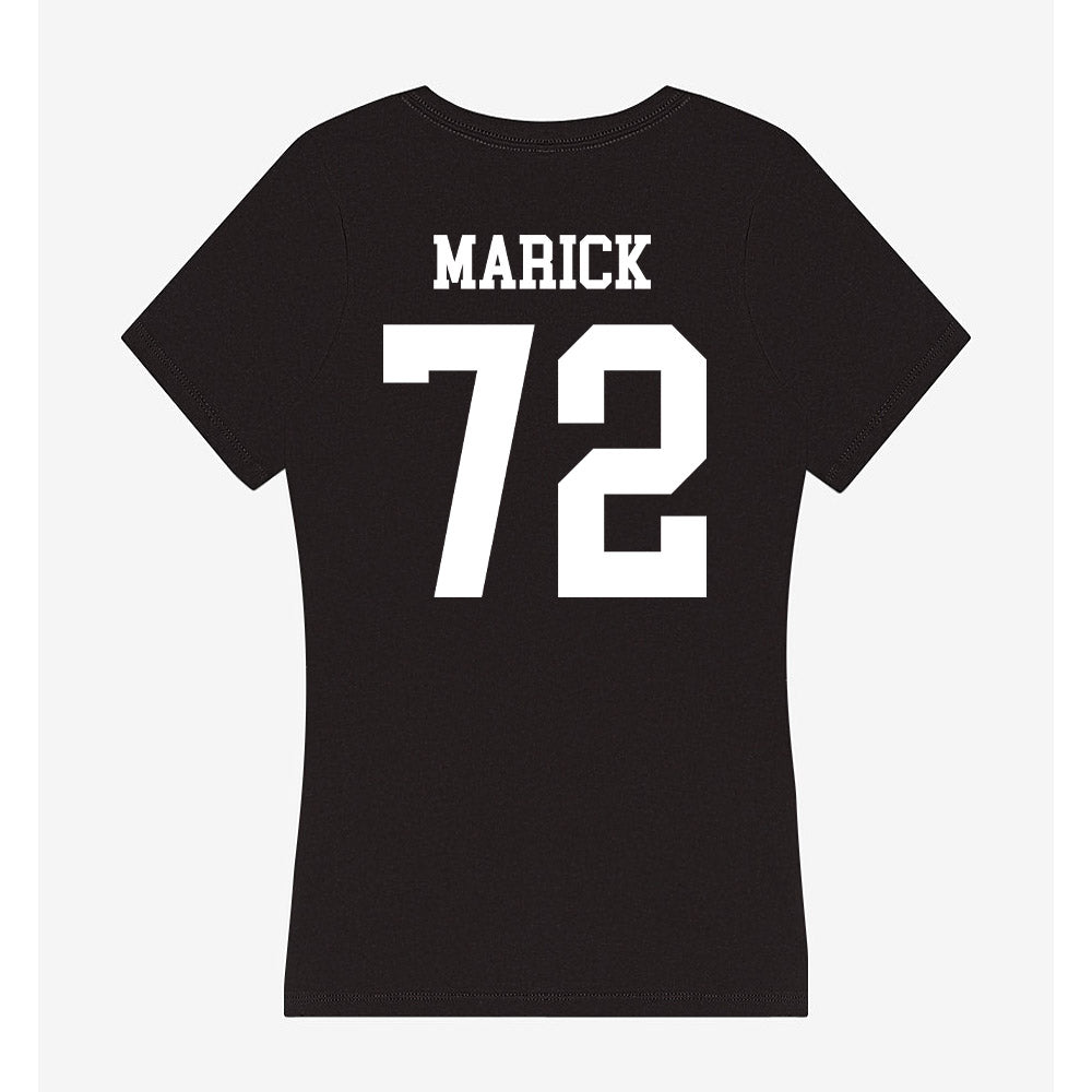 OKBU - NCAA Football : Chance Marick - Women's V-Neck T-Shirt-1