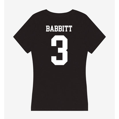 OKBU - NCAA Women's Volleyball : Bella Babbitt - Women's V-Neck T-Shirt-1