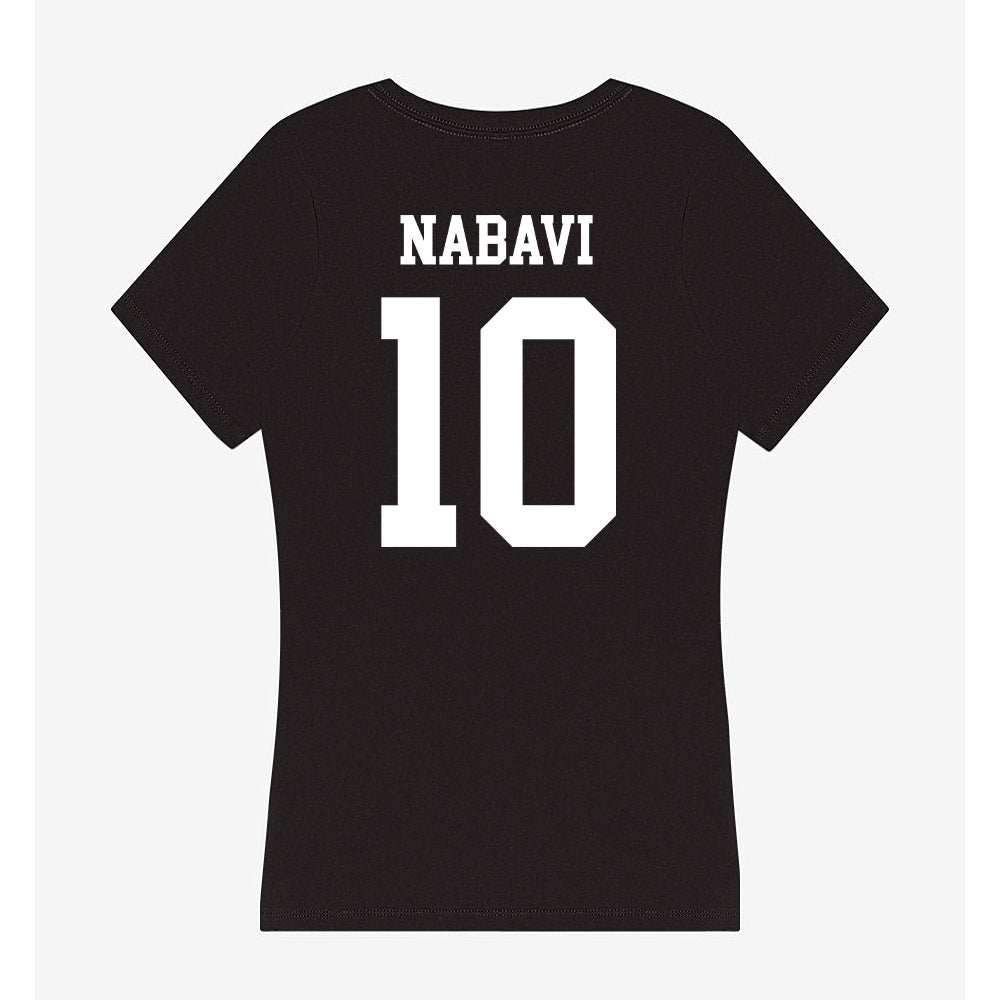 OKBU - NCAA Football : Nick Nabavi - Women's V-Neck T-Shirt-1
