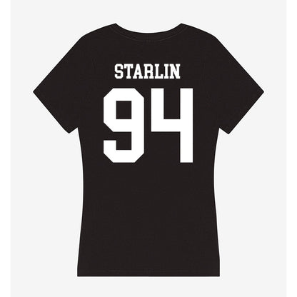 OKBU - NCAA Football : Bryce Starlin - Women's V-Neck T-Shirt-1