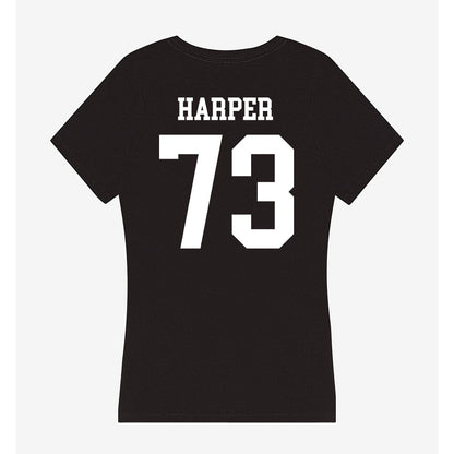 OKBU - NCAA Football : Ian Harper - Women's V-Neck T-Shirt-1
