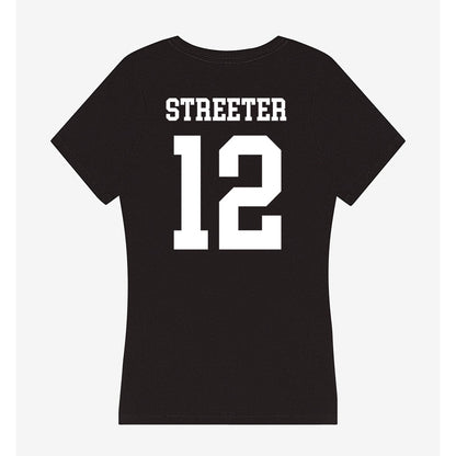 OKBU - NCAA Football : Seth Streeter - Women's V-Neck T-Shirt-1