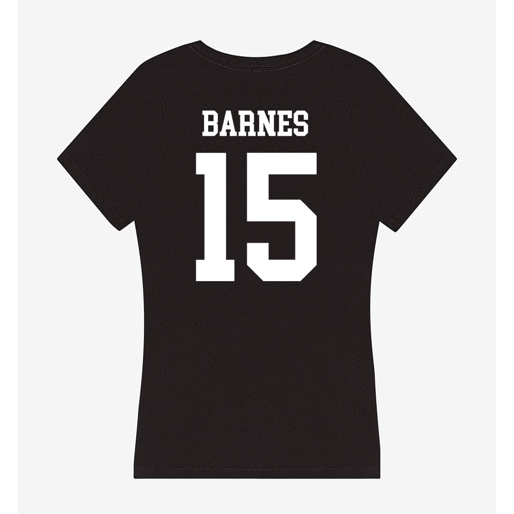OKBU - NCAA Women's Volleyball : Madi Barnes - Women's V-Neck T-Shirt-1