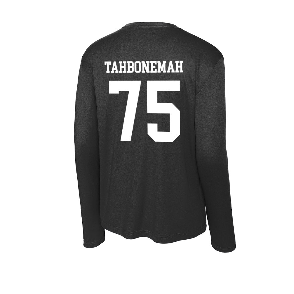 OKBU - NCAA Football : Caden Tahbonemah - Activewear Long Sleeve T-Shirt-1