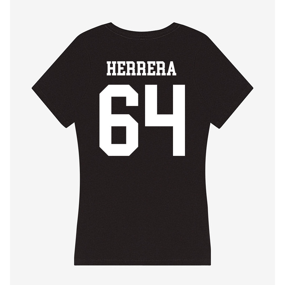 OKBU - NCAA Football : Marco Herrera - Women's V-Neck T-Shirt-1