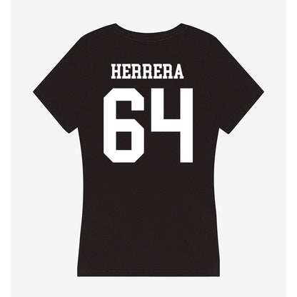 OKBU - NCAA Football : Marco Herrera - Women's V-Neck T-Shirt-1