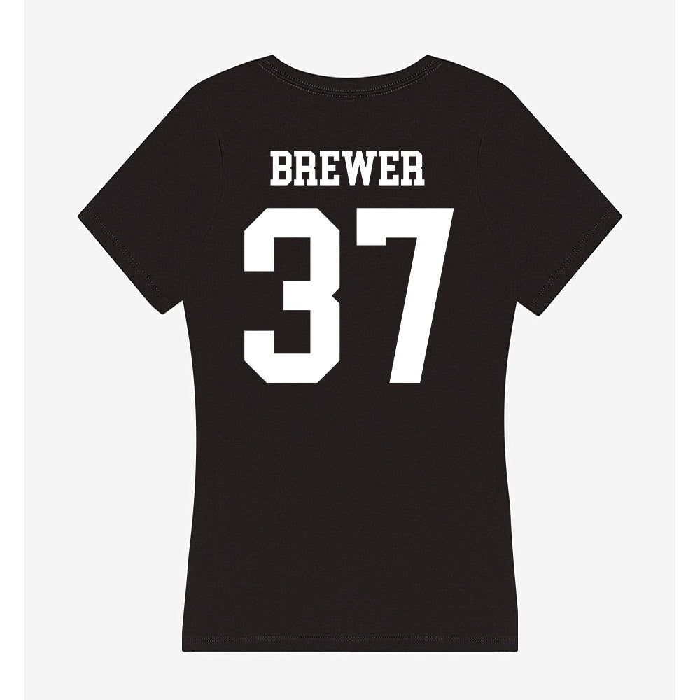 OKBU - NCAA Football : Brady Brewer - Women's V-Neck T-Shirt-1