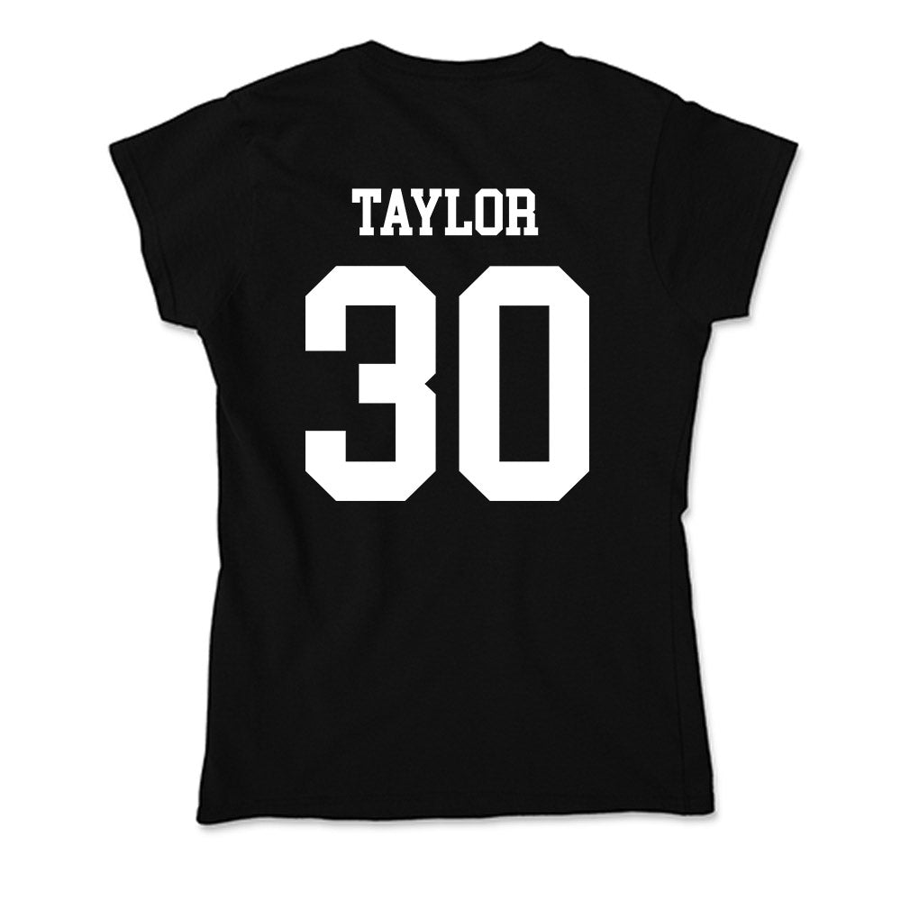 OKBU - NCAA Football : Tainique Taylor - Soft Style Women’s T-Shirt-1