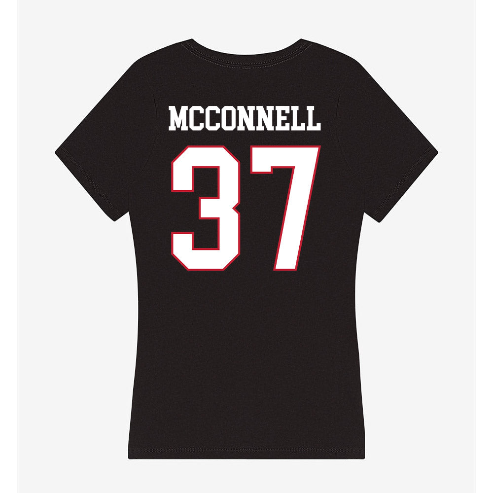 Miami of Ohio - NCAA Football : Vito McConnell - Women's V-Neck T-Shirt-1