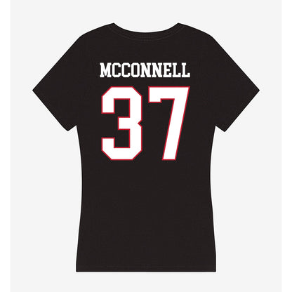 Miami of Ohio - NCAA Football : Vito McConnell - Women's V-Neck T-Shirt-1